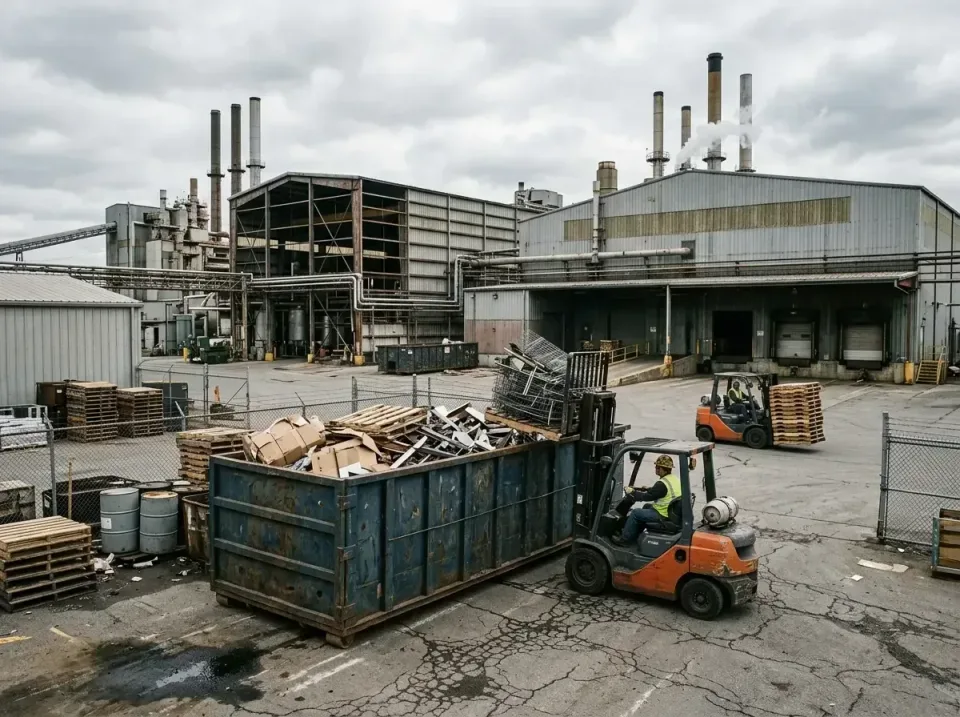 industrial-factory-scrap-conta-003 — frequently asked questions, Cheap Roll-off Dumpster Rentals in South Bend, IN